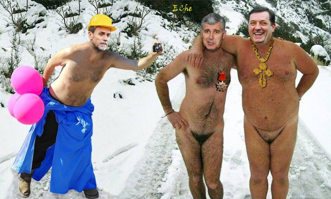 Image result for covic i dodik karikature