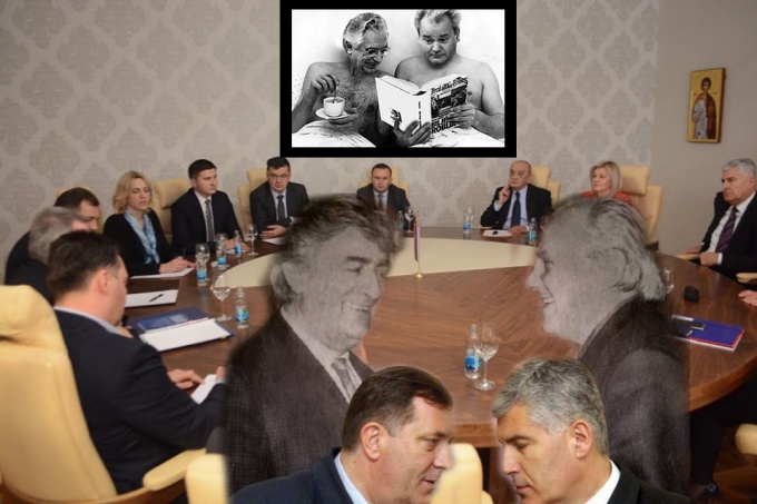 Image result for covic i dodik karikature