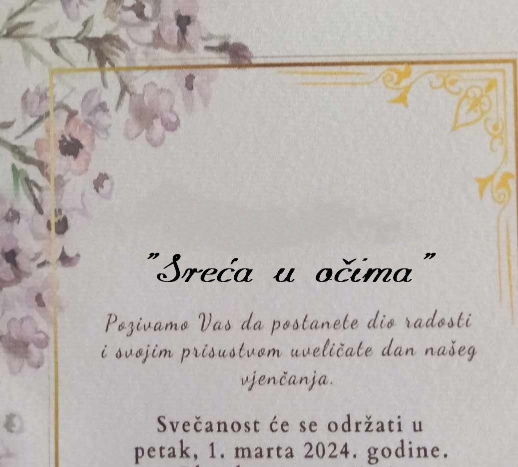 SREĆA U OČIMA