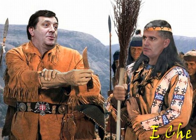 Image result for karikature dragan covic i milorad dodik