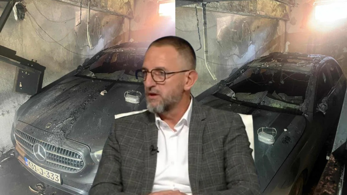 Zapaljen automobil Dževada Mahmutovića